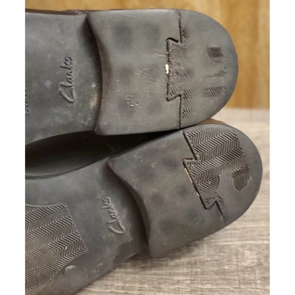 Clarks‎ Collection Tiden Walk Lace Up Shoes Men's Size 9.5 Black